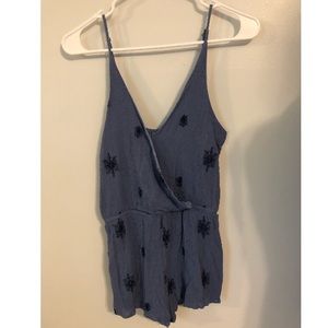 Blue romper